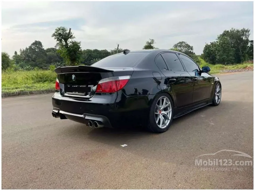 Jual Mobil BMW 530i 2004 E60 3.0 di Banten Automatic Sedan Hitam Rp 160 ...