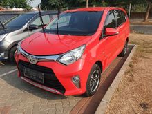 2018 Toyota Calya 1.2 G AT Matic Merah Cash 117jt banting harga