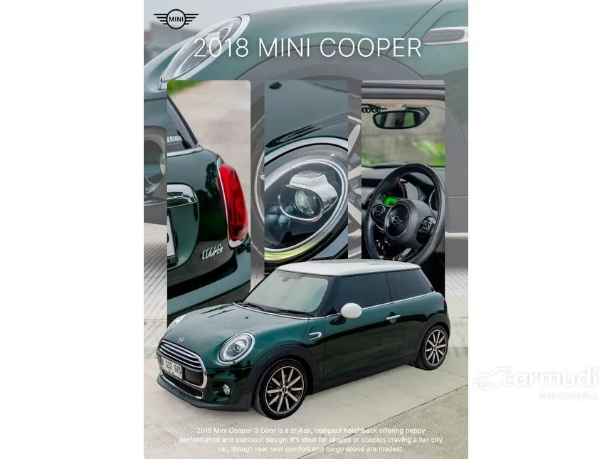 2018 MINI Cooper 3 Door Hatchback