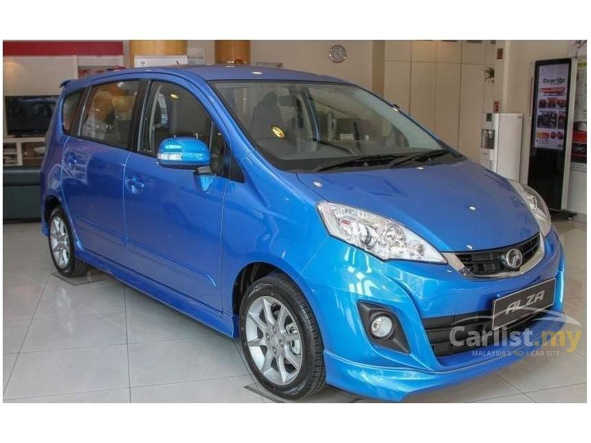 Perodua Alza 2016 S 1.5 in Selangor Automatic MPV Blue for 