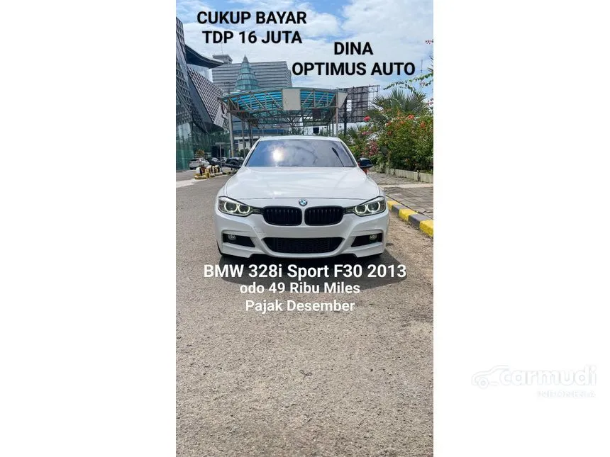 Jual Mobil BMW 328i 2013 Sport 2.0 di DKI Jakarta Automatic Sedan Putih Rp 310.000.000