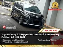 2021 Toyota Voxy 2.0 MPV Anniversary Edition Upgrade Lombardi AT Hitam NIK 2021 [ LOMBARDI ]