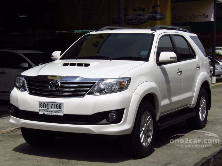 Toyota Fortuner 2014 V 2.5 in กรุงเทพและปริมณฑล Automatic SUV สีขาว for ...