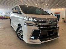 2017 Toyota Vellfire 2.5 ZG (with Modelista BodyKit)
