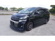 2012 TOYOTA VELLFIRE GS SPORT 2.4 WITH SPECIAL SMART WARRANTY COVERAGE