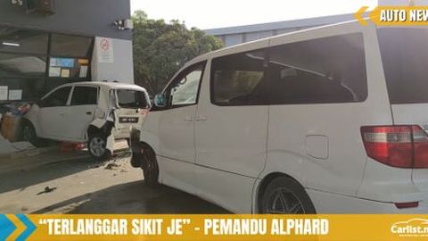 Alphard Rempuh Viva Isi Minyak Di Petronas