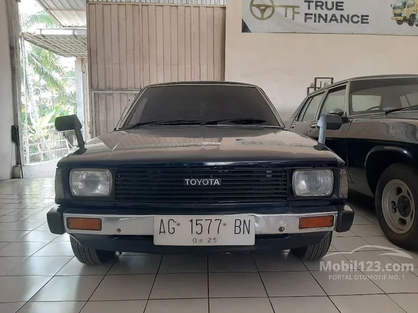 Jual Mobil Toyota Corolla 1981 1.3 di Jawa Timur Manual Sedan Biru Rp 25.000.000
