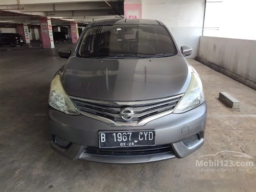 Jual Mobil Nissan Grand Livina 2016 SV 1.5 di Banten Automatic MPV Abu