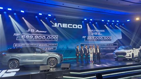 Harga Pre Book Jaecoo J8 SHS Tembus Rp850 Juta, Usung Mesin Hybrid dan Fitur Premium