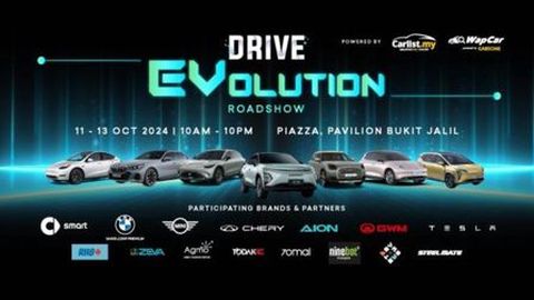 This weekend at Pavilion Bukit Jalil, Oct 11-13, the Drive EVolution Roadshow 2024 pairs futuristic mobility with incredible deals!
