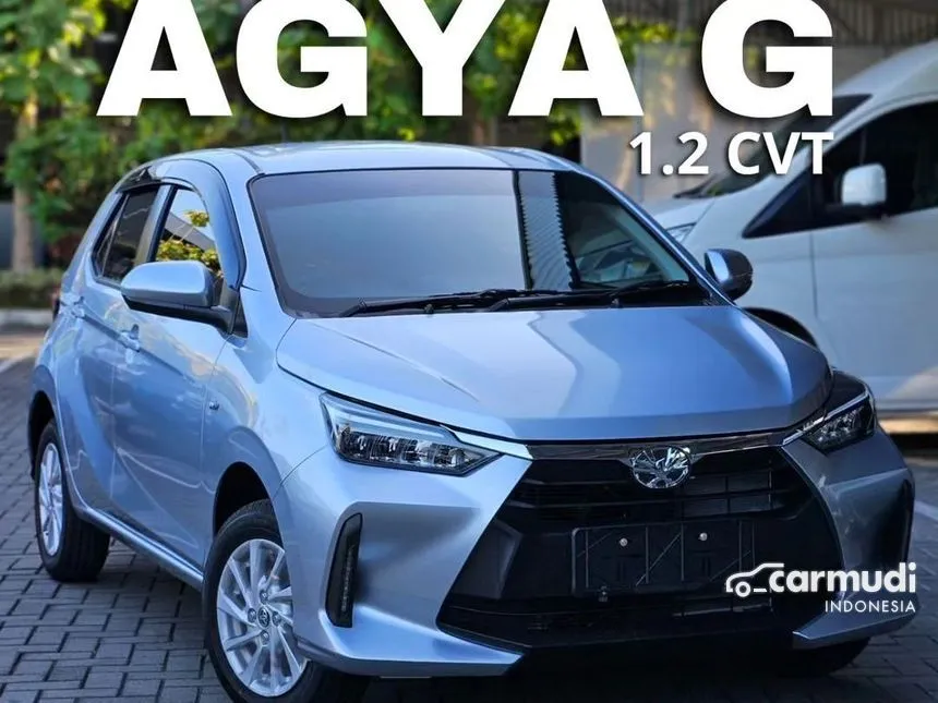 Jual Mobil Toyota Agya 2024 G 1.2 di Jawa Barat Automatic Hatchback Abu