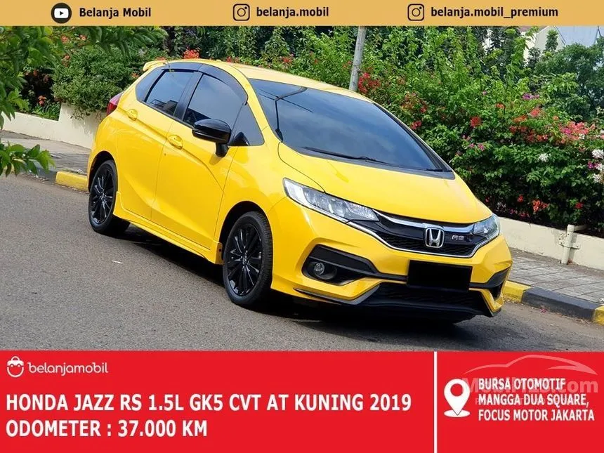 Jual Mobil Honda Jazz 2019 RS 1.5 di DKI Jakarta Automatic Hatchback Kuning Rp 248.000.000