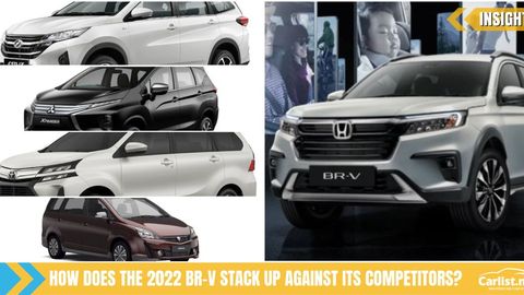 2022 Honda BR-V vs 2021 Mitsubishi Xpander vs 2021 Perodua Aruz vs 2021 Toyota Avanza vs 2021 Proton Exora