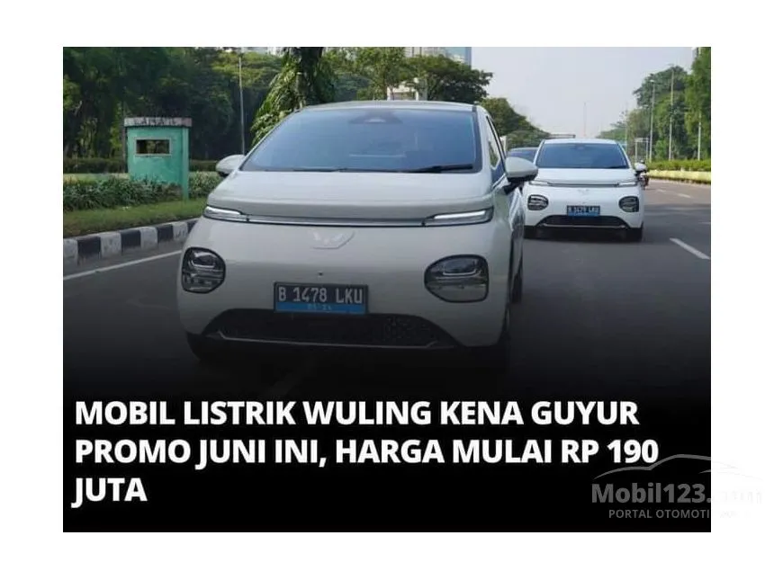 Jual Mobil Wuling Binguo EV 2024 410Km Premium Range di Banten Automatic Hatchback Lainnya Rp 350.000.000