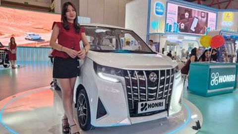 Merek China Honri Masuk Indonesia Bawa Boma EV, Bentuknya Mirip Alphard