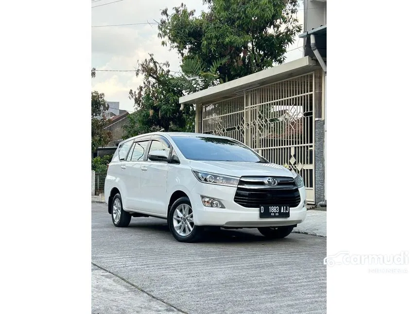 Jual Mobil Toyota Kijang Innova 2019 V 2.4 di Jawa Barat Automatic MPV Putih Rp 395.000.000