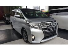 2015 Toyota Alphard 2.5 X-SPEC 8 SEATER JAPAN UNREG