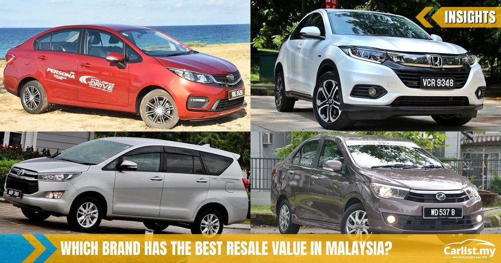 Icardata Perodua Proton Honda Toyota Which Brand Has The Best Resale Value In Malaysia Insights Carlist My