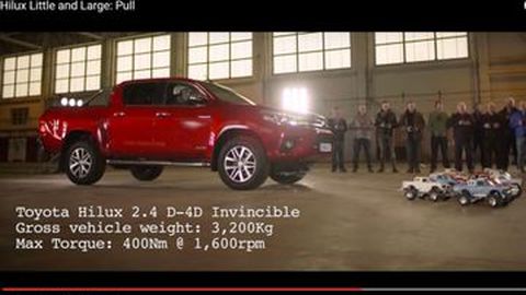 Toyota Hilux Diderek Mobil Remote Control