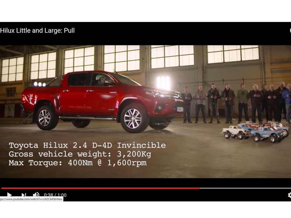 Toyota Hilux Diderek Mobil Remote Control