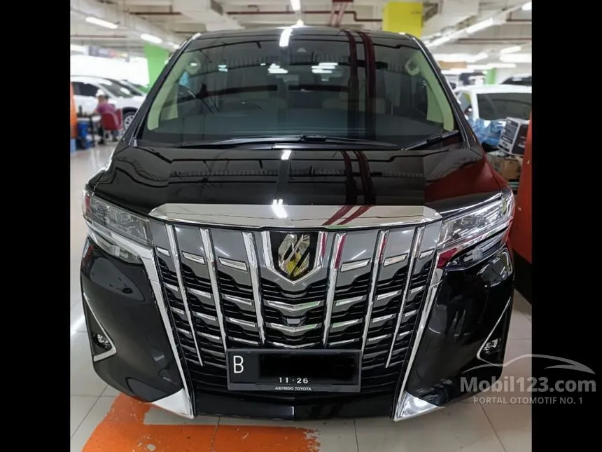 Jual Mobil Toyota Alphard 2021 G 2.5 di DKI Jakarta Automatic Van Wagon Hitam Rp 965.000.000