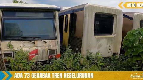 Longgokan Tren LRT Terbiar Di Ulu Yam Bukan Milik Prasarana