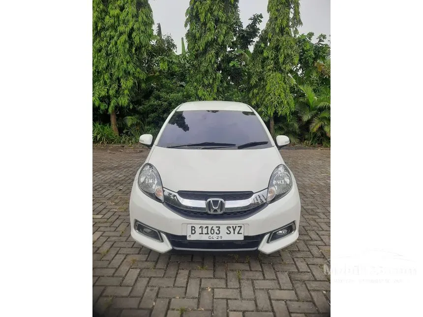 Jual Mobil Honda Mobilio 2014 E 1.5 di Jawa Barat Automatic MPV Putih Rp 130.000.000