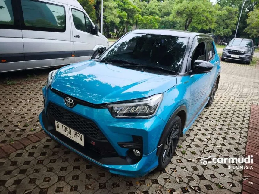 Jual Mobil Toyota Raize 2022 GR Sport 1.0 di DKI Jakarta Automatic Wagon Biru Rp 220.000.000