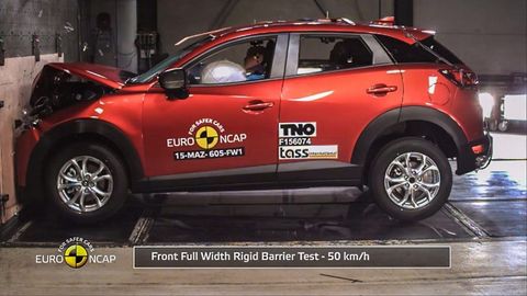 2015 Mazda CX-3 Scores 4-Star Euro NCAP Safety Rating