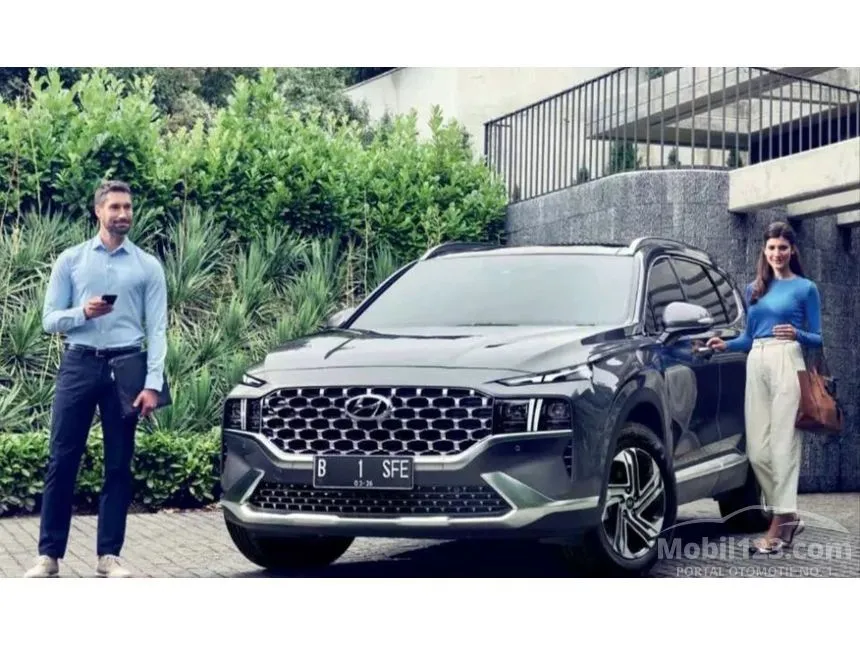 Jual Mobil Hyundai Santa Fe 2023 CRDi Signature 2.2 di Jawa Barat Automatic SUV Hitam Rp 611.000.000