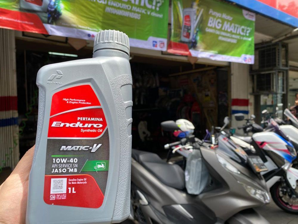 Pertamina Enduro Matic V, Oli untuk Skutik 150cc ke atas