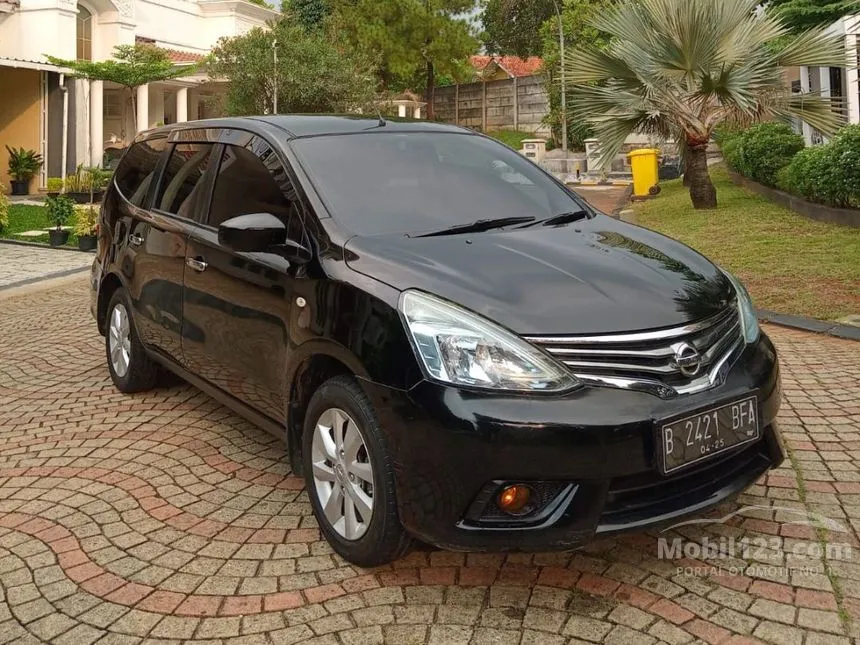 Jual Mobil Nissan Grand Livina 2014 SV 1.5 di DKI Jakarta Automatic MPV Hitam Rp 86.000.000