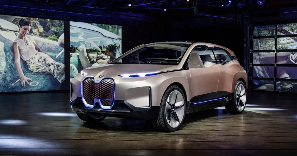 LA 2018 BMW iNext Previews An AllElectric SelfDriving SUV Due In