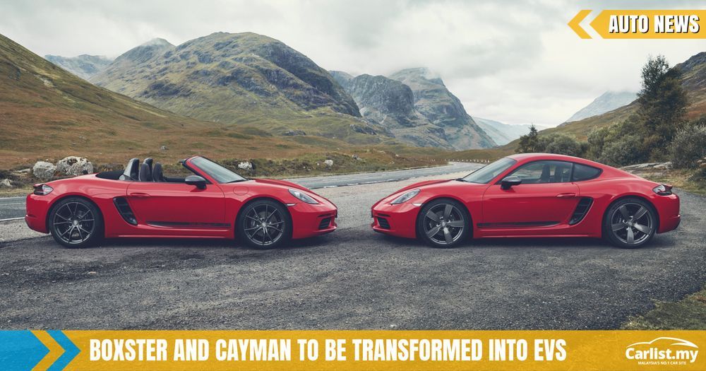 Porsche 718 Boxster and Cayman Will Be Reinvented As An EV In 2025 - End Of An Era