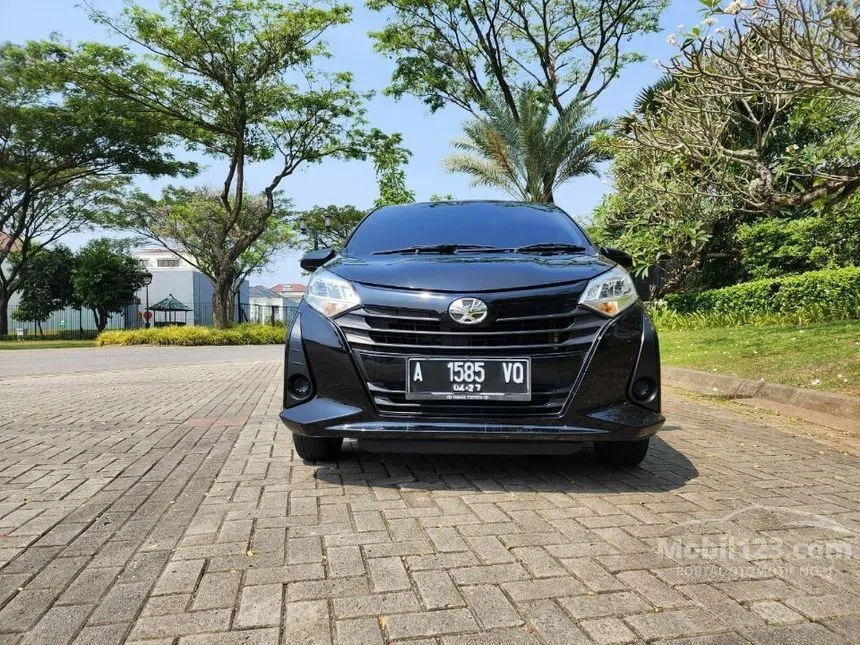 Jual Mobil Toyota Calya 2022 E STD 1.2 di Banten Manual MPV Hitam Rp 118.000.000