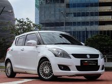 Suzuki Swift 1.4 GS Hatchback AT 2015 Putih TDP 39jt Kondisi Istimewa Dan Dijamin Siap Pakai