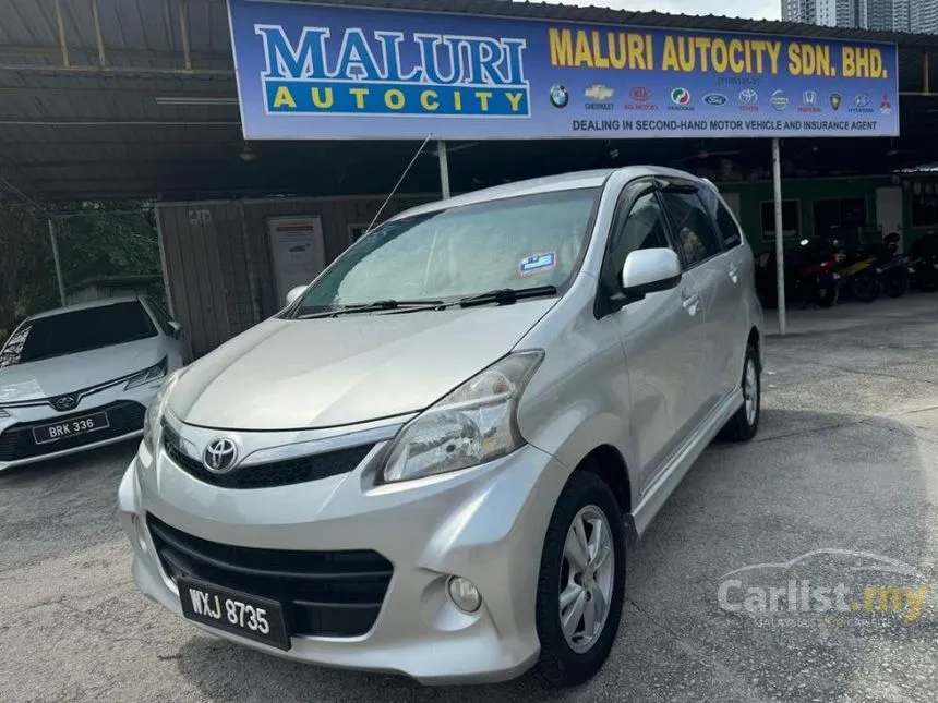 2012 Toyota Avanza S MPV