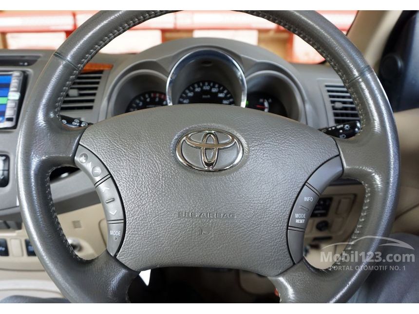 Jual Mobil Toyota Fortuner 2010 G 2.5 di Jawa Tengah 