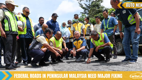 Works Ministry Needs RM3.4 Billion To Repair Federal Roads