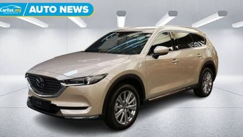 Discover the spacious and refined 2023 Mazda CX-8 2.2D family SUV at Carlist Drive Auto Fair 2023