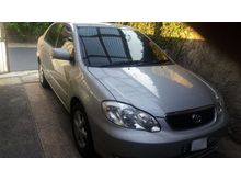 2001 Toyota Corolla Altis 1.8 G Sedan