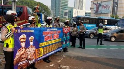 Penerapan Sanksi Tilang Ganjil-Genap Jakarta Diundur Jadi 10 Agustus 2020