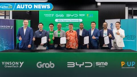 BYD inks MOU with Grab to accelerate EV adoption for e-hailing in Malaysia
