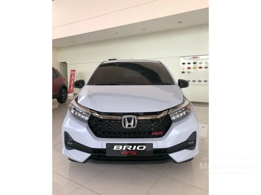 Jual Mobil Honda Brio 2024 RS 1.2 di Jawa Barat Automatic Hatchback Putih Rp 227.900.000