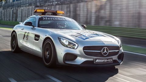 2015 Mercedes-AMG GT S Takes Over From SLS As Formula 1 Safety Car