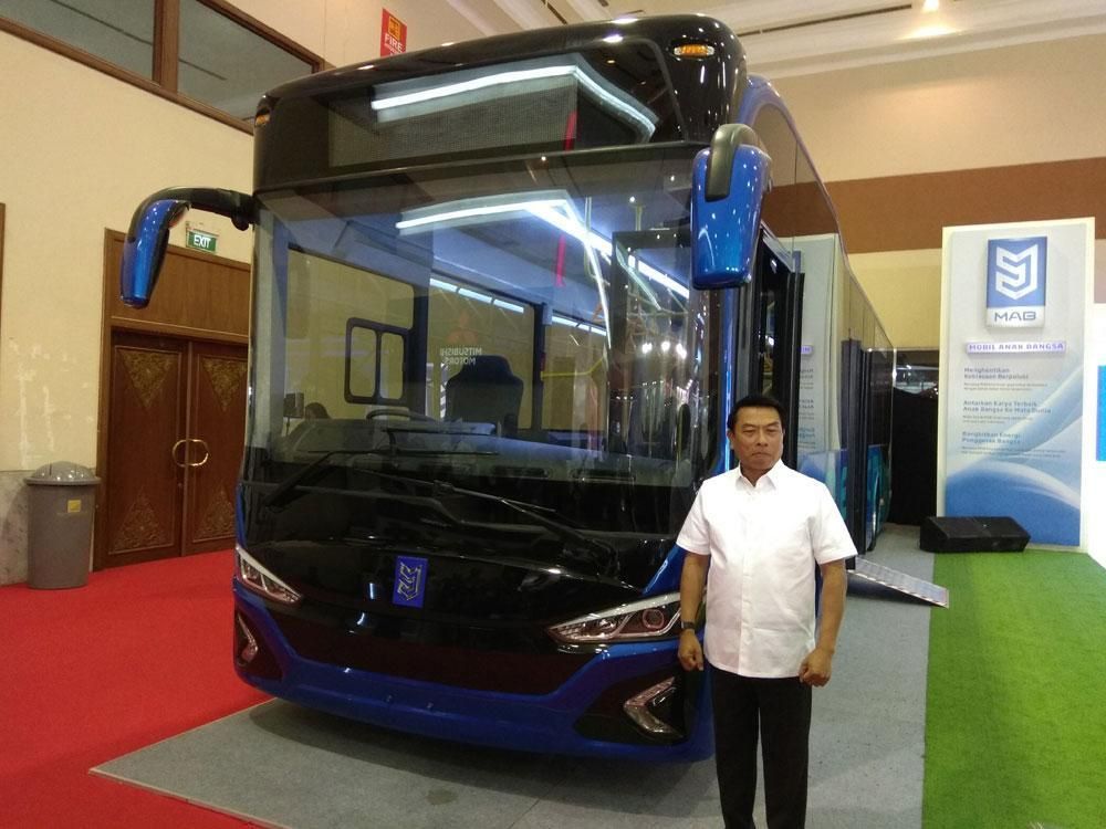 Jualan Tiga Tahun, Siapa Saja yang Beli Bus Listrik MAB-nya Moeldoko?