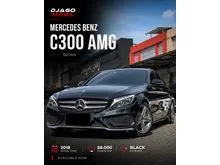 2018 Mercedes-Benz C300 2.0 AMG Line Sedan Black Hitam Mercy C 300