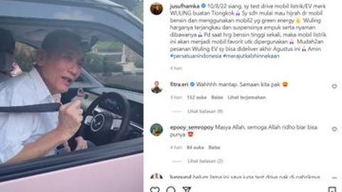 Bos Jalan Tol Jusuf Hamka Rela Jual Rolls-Royce Demi Borong Mobil Listrik Wuling