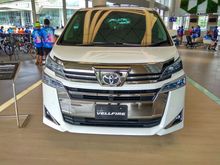 2018 Toyota Vellfire 2.5 G warna graphite dan semua warna ready stock