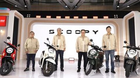 Harga Honda Scoopy Generasi Baru Mulai dari Rp22,5 Juta